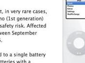 Echange iPod nano contre modèle plus récent, faire offre contacter Apple