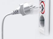 Concept prise éjectable pour éviter gaspillages électriques