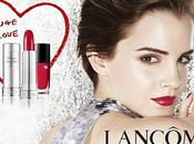Emma Watson, campagne Rouge love pour Lancôme 2012.