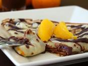 Crêpes zestes d’orange ganache chocolat