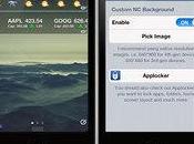 CustomNCBackground, pour personnaliser fond centre notifications iPhone...