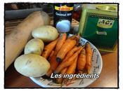 Potage carottes lait coco