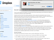DropBox vous offre jusqu&#8217;à supplémentaire stockage pour Photos