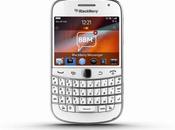 blanc aussi pour BlackBerry Bold 9900