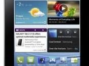 Samsung sort tablette Galaxy