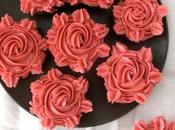 Cupcakes Roses Valentine’s Velvet Pomegranate cupcakes with Swiss Meringue Buttercream