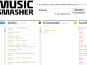 Music Smasher moteur recherche streaming musical