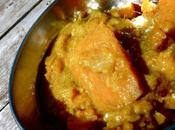 Patate douce courge butternut curry indien