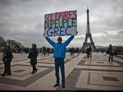 Manifestation soutien Grèce Paris.