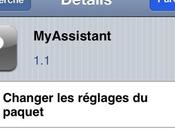 Cydia: MyAssistant mise jour version disponible français