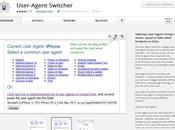User Agent Switcher Extension Chrome pour changer facilement votre