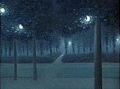 J'ai aimé voir:«Nocturne parc royal Bruxelles» William Degouve Nuncques. (détail)