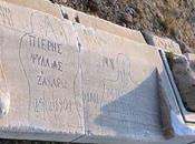 curieux graffiti Sounion (Grèce)