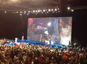 Arrivée @fhollande meeting #Dijon #FH2012 (vidéo)