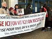 Creil, nouvelle manifestation avec travailleurs sans-papiers