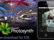 Photosynth (logiciel interactif panorama) Microsoft disponible iPhone, s'adapte l'iOS 5...