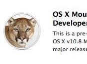 Mountain Lion Developer Preview disponible