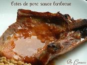 Côtes porc sauce barbecue