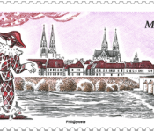 timbre rend hommage Ville Moulins