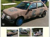 Voiture customisée castor