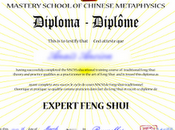 Remise diplômes Mastery School Chinese Metaphysics