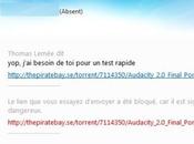 Windows Live Messenger censure liens vers Pirate
