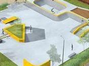 Julien dote d'un skate park tout beau neuf