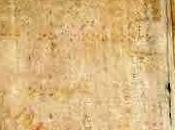 Salle vitrine peintures mastaba metchetchi l'apport vases d'huiles rituelles