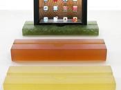 Groove Resin, support translucide pour iPad...