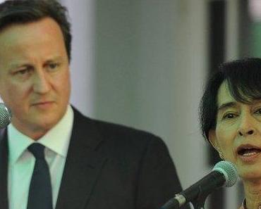 Aung San Suu Kyi appelle l'Occident à suspendre les sanctions contre la Birmanie afin d'aider au redressement économique du pays