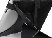 FlipSteady, support iPad inspiré origamis