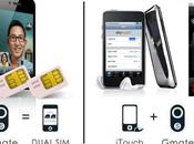 Gmate transforme l’iPod Touch iPhone, l’iPhone Dual