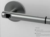 Grabit scanner d’empreintes directement intégré dans poignée porte