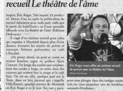 poète Éric Roger obtient article dans Voix (Québec)