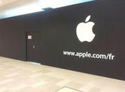 nouvel Apple Store construction Défense Paris