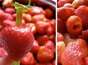 Equeuter fraises facilement l'aide d'une paille