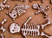 bonhommes squelettes pain d’épices pour l’Halloween!