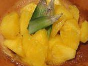 Creme renversee epices ananas