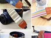 straps colorés pour votre appareil photo