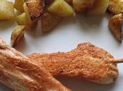 Brochettes poulet tandoori pommes terre nouvelles