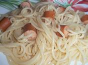 Spaghetti saucisse !!!!