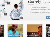 Présenter organiser ensemble ressources pour cours, Storify
