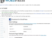 Comment intégrer Facebook WordPress