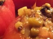 Tomates farcies courgettes champignons
