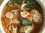 riêu, Soupe crabe vietnamienne