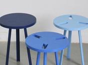 Modeste tabourets empilables Paul Menand