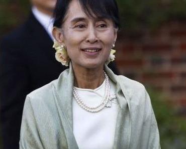 DERNIERE MINUTE: Aung San Suu Kyi reçue à l'Elysée mardi par le Président de la République