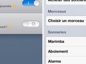 Choisir musique tant réveil avec l’iOS