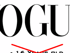 Plus mannequins mineurs dans Vogue