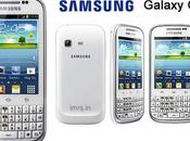 Samsung Galaxy Chat clavier physique sous Android